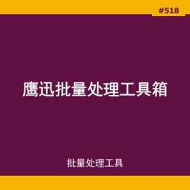 鹰迅批量处理工具箱下载_PDF Word Excel图片批量转换工具