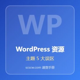 WP 主题 5 大误区 别踩坑