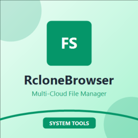 RcloneBrowser 跨云盘文件管理 GUI