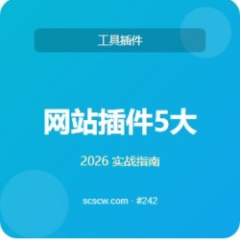 网站插件 5 大误区 别踩坑