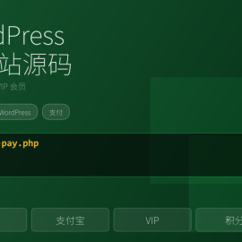 WordPress素材下载站源码，集成支付宝支付 -素材市场