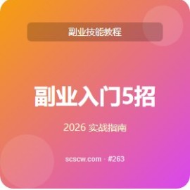 副业入门 5 招 实用技巧